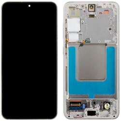 NBA001LCD10112002766229223 Samsung Galaxy S24 Plus OLED kijelző érintővel Szürke kerettel, előlap, EU verzió (NBA001LCD10112002766229223)
