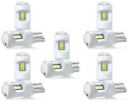  SMD-T10-3030-6SMD 10db-os 12V CANBUS LED izzó (19070_alf)