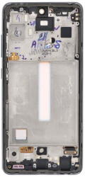 GH82-26912C Samsung Galaxy A52 / A52 5G / A52s 5G fekete OEM OLED kijelző érintővel kerettel, előlap (GH82-26912C)