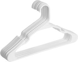 TEMPO KONDELA Umeraşe, set de 10 buc, alb, plastic, IGIS