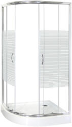 Kerra Madera 100x80 íves zuhanykabin zuhanytálcával jobbos (LZMADERA_100_R)