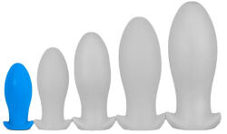 Szilikon dugó Saurus tojás S 10 x 4.5cm kék - makelove