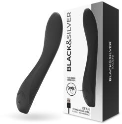 Black & Silver - érintésvezérlésű prémium vibrátor - makelove