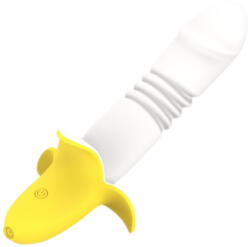  Banana Thrust - prémium dildó 13 x 3, 3 cm - makelove