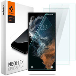 Spigen Samsung Galaxy S22 Ultra Kijelzővédő Fólia - Spigen NeoFlex x 2 db (AFL04137)