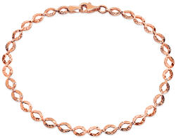 Heratis Forever Rosé arany karkötő finom gravírozással 4 mm, 9K IZ23692RHR