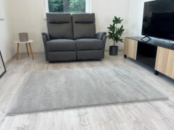 Budapest Carpet Belinda Shaggy Szőnyeg 1000 Light Grey (Világosszürke) 60cm Szett 3db-os