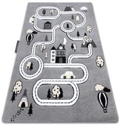 DW Covor gri pentru copii Petit Town Dimensiuni: 80x150 cm Covor