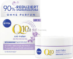 Nivea Ránctalanító Arckrém Q10 Nyugtató SPF 15, 50 ml