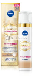 Nivea Luminous 630 Anti-Pigment Foltok CC Folyadék SPF 30 Közepes Bőrtónusra