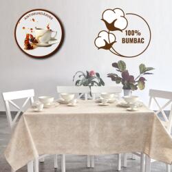 Ralex Fata de masa antimurdarire 100% Bumbac Diametru 180 cm, Degrade Bej