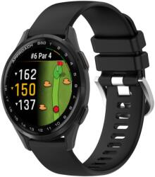SILICONE Cserélhető szíj Garmin Approach S50 fekete