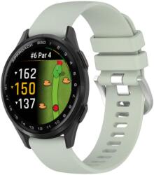 SILICONE Cserélhető szíj Garmin-hez Approach S50 világoszöld