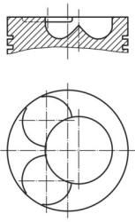 MAHLE dugattyú MAHLE 037 98 00 for VOLVO (037 98 00)
