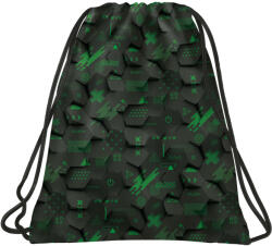 DERFORM Fiús tornazsák, 41x35cm, BackUp, 2025, A63, sötétszürke-zöld (DFM-WOB7A63)