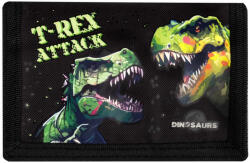 DERFORM Dinoszaurusz pénztárca, 12x8cm, DN20, T-Rex Attack (DFM-PFDN20) - mesescuccok