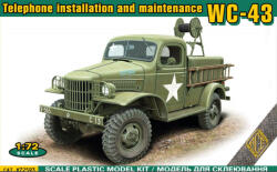 ACE WC-43 (T 215) Telephone installation and maintenance truck 1: 72 (ACE72593)