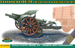 ACE Italian 105/28 field cannon with trailer 1: 72 (ACE72595)