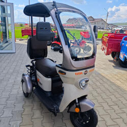 Kuba Tricicleta Electrica acoperita, Fara Permis (viteza max 25km h), KUBA Grape 25 Max, Omologata, CIV Gratuit (GRAPE-25MAX)