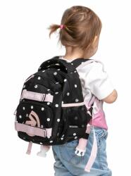 Meatfly Раница Meatfly Levi Black Dots 10 L | Черна | Обем 10 L Meatfly | Cheren | Момичешки | ЕДИН РАЗМЕР