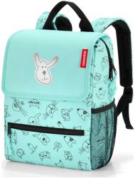 Reisenthel Раница Reisenthel Backpack Kids Cats and dogs mint Reisenthel | Sin | Момичешки | ЕДИН РАЗМЕР