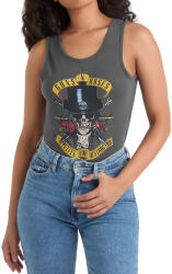 AMPLIFIED Дамски боди Guns N' Roses - TOPHAT SKULL - AMPLIFIED - ZAV853H32