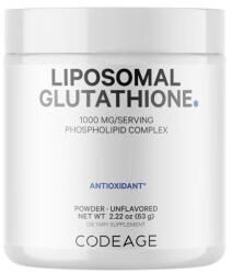Codeage Liposomal Glutathione, Glutation Lipozomal Pudra 1000 mg, 63g, GNC