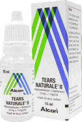 Alcon Tears Naturale II Picături Oftalmice pentru Ochi Uscat 15ml