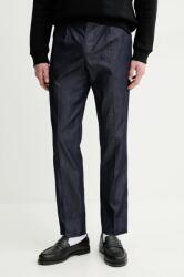 PS Paul Smith pamut nadrág férfi, sötétkék, chino, M2R. 800Y. P22337 - sötétkék 32