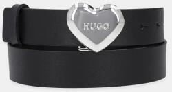 HUGO bőr öv fekete, női, 50529597 - fekete 70