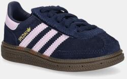 adidas Originals gyerek velúr sportcipő HANDBALL SPEZIAL - sötétkék 21 - answear - 23 990 Ft