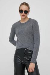 Benetton gyapjú pulóver könnyű, női, szürke - szürke S - answear - 24 990 Ft