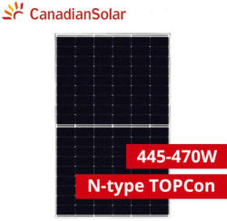 Canadian Solar Panou fotovoltaic Canadian Solar 460W Rama Neagra - CS6.2-48TD-460 TOPHiKu6 N-type (CS6.2-48TD-460)