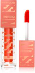 Maybelline new york Sunkisser Matte течен руж с матиращ ефект цвят 35 Spritzy Orange 4.7ml