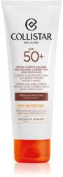Collistar CORRECTIVE PROTECTION SUN BODY CREAM SPECIFIC ZONES SPF 50+ intenzív önbarnító krém a pigment foltok ellen 100 ml