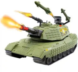 Lanard Toys The Corps! Elite interaktív tank fénnyel és hanggal (33934) - jatekbirodalom