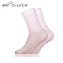 Dr. Silver Medical ezüstszálas bokazokni, fehér (41-43), GYHSMW4143