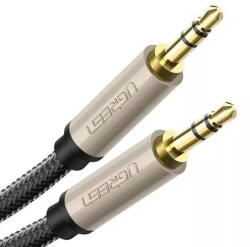 UGREEN 024237 UGREEN AV125 3.5mm Jack - 3.5mm Jack kábel, 1m, szürke (024237)