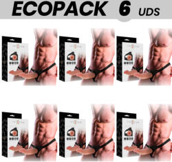 Ecopack 6 Egység - Intenzív üreges Heveder Dildóval 18 X 3, 5 Cm-es Dildóval - makelove