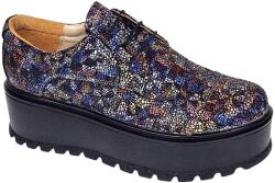 GKR Ciucaleti Platforme casual dama Pantofi din piele naturala, confort i stil - ellegant