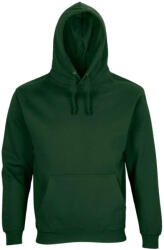 SOL'S Condor, unisex kapucnis pulóver, SO04181-03815, Bottle Green-3XL (so04181bg-3xl)