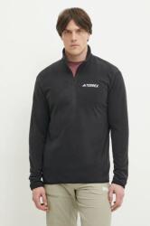 adidas TERREX sportos pulóver Essentials fekete, sima, JP0783 - fekete M