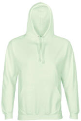 SOL'S Condor, unisex kapucnis pulóver, SO04181-03815, Creamy Green-L (so04181crg-l)