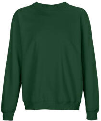 SOL'S Columbia, unisex környakas pulóver, SO04182-03814, Bottle Green-2XL (so04182bg-2xl)