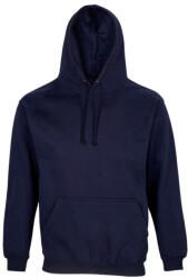 SOL'S Condor, unisex kapucnis pulóver, SO04181-03815, French Navy-4XL (so04181fn-4xl)