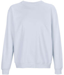 SOL'S Columbia, unisex környakas pulóver, SO04182-03814, Creamy Blue-2XL (so04182cbu-2xl)