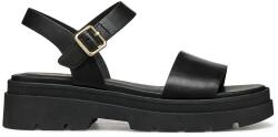 Geox bőr szandál D ADACTER S fekete, női, platformos, D55YVD 00043 C9999 - fekete Női 37