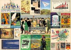 Gibsons - Puzzle Postere TfL Heritage - 500 piese Puzzle
