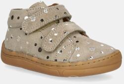 Froddo gyerek félcipő velúrból BAREFOOT FIRST STEP bézs, G2130342 - bézs 22