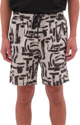 Dirty Laundry Bermude Abstract Printed Linen DLMB000115 black (DLMB000115 black)
